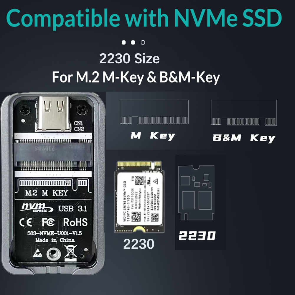 2230 2242 M.2 NVMe 케이스 인클로저 NV - M2 2230 Ssd 2Tb Pcie 4.0 리뷰 및 가격
