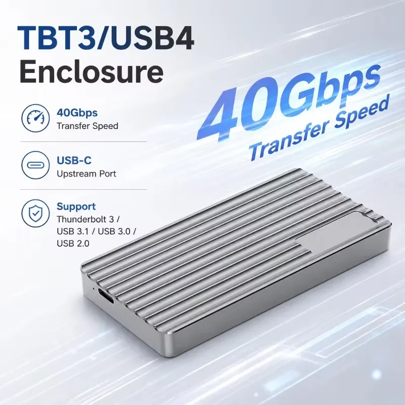 AP01 알루미늄 M.2 NVMe SSD 인클로저 US - Usb4 40Gbps External Ssd 8Tb 리뷰 및 가격